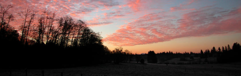 Sunset in the NW